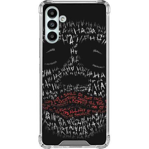 DC Comics The Joker Put a Smile On That Face Galaxy A13 5G Clear Case