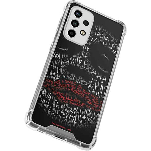 DC Comics The Joker Put a Smile On That Face Galaxy A53 5G Clear Case