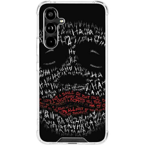 DC Comics The Joker Put a Smile On That Face Galaxy A54 5G Clear Case