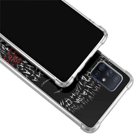 DC Comics The Joker Put a Smile On That Face Galaxy A71 5G Clear Case