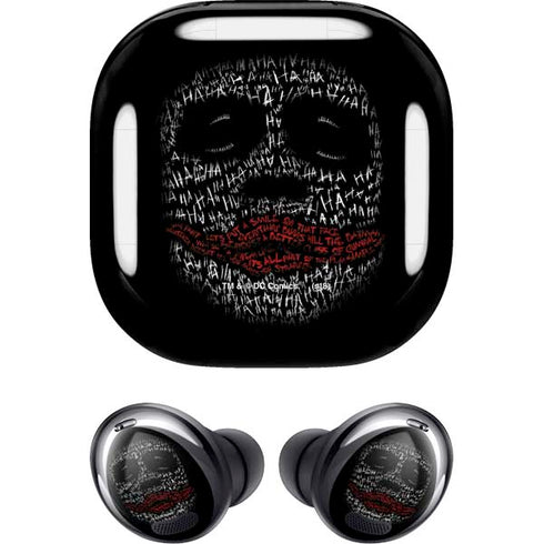 DC Comics The Joker Put a Smile On That Face Galaxy Buds Pro Skin