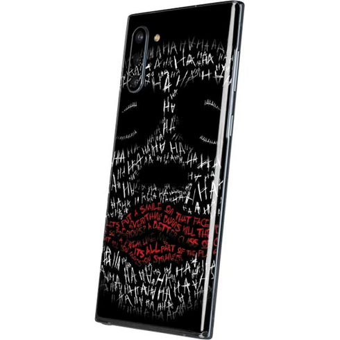 DC Comics The Joker Put a Smile On That Face Galaxy Note 10 Skin