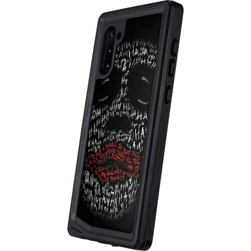 DC Comics The Joker Put a Smile On That Face Galaxy Note 10 Waterproof Case