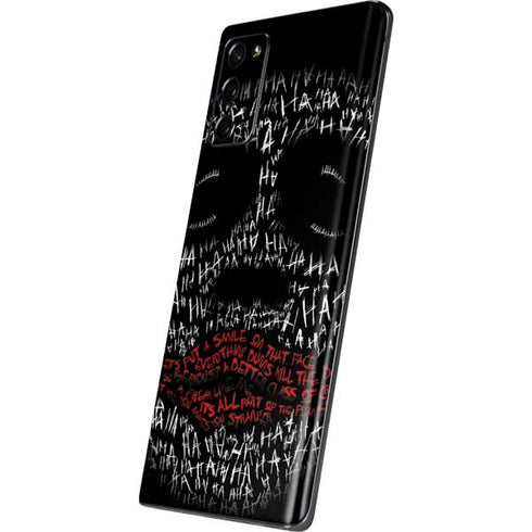 DC Comics The Joker Put a Smile On That Face Galaxy Note20 5G Skin