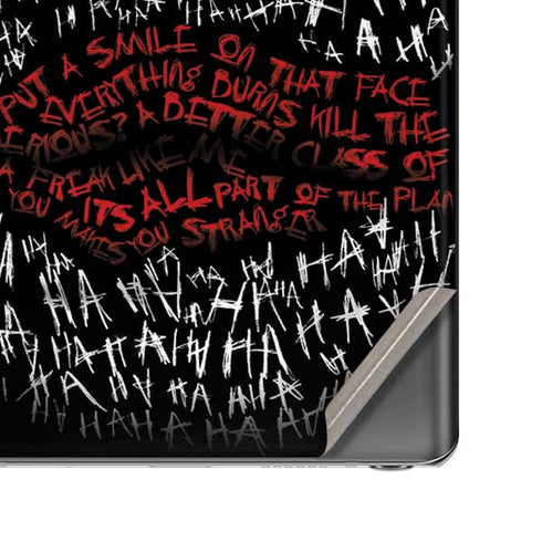 DC Comics The Joker Put a Smile On That Face Galaxy Note20 5G Skin