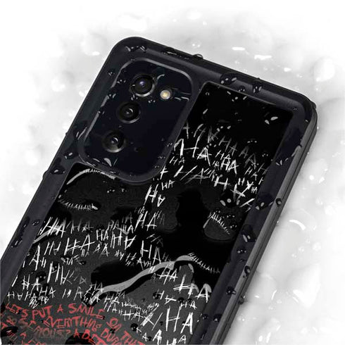 DC Comics The Joker Put a Smile On That Face Galaxy Note20 5G Waterproof Case