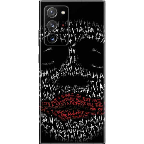 DC Comics The Joker Put a Smile On That Face Galaxy Note20 Ultra 5G Skin