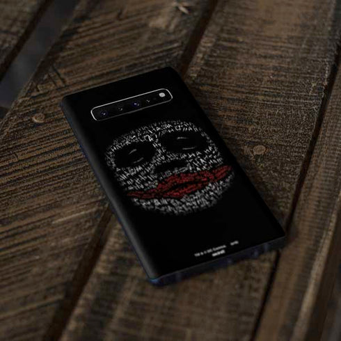 DC Comics The Joker Put a Smile On That Face Galaxy S10 Plus Skin