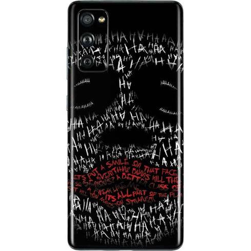 DC Comics The Joker Put a Smile On That Face Galaxy S20 Fan Edition Skin