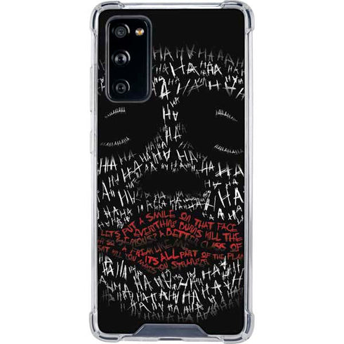 DC Comics The Joker Put a Smile On That Face Galaxy S20 FE Clear Case