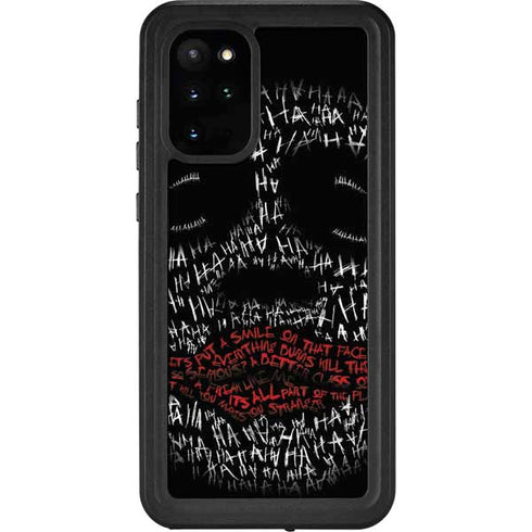 DC Comics The Joker Put a Smile On That Face Galaxy S20 Plus Waterproof Case