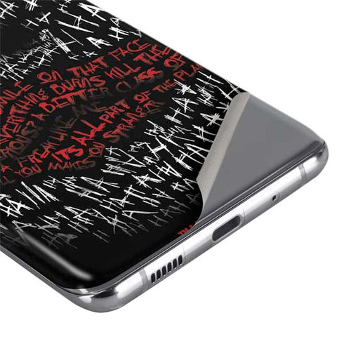 DC Comics The Joker Put a Smile On That Face Galaxy S20 Skin