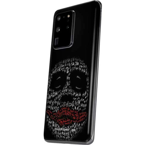 DC Comics The Joker Put a Smile On That Face Galaxy S20 Ultra 5G Skin