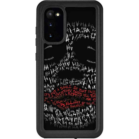 DC Comics The Joker Put a Smile On That Face Galaxy S20 Waterproof Case