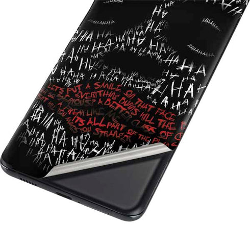 DC Comics The Joker Put a Smile On That Face Galaxy S21 5G Skin