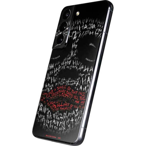 DC Comics The Joker Put a Smile On That Face Galaxy S22 Skin