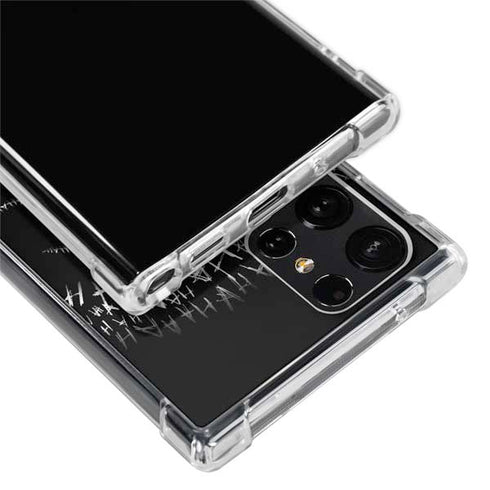 DC Comics The Joker Put a Smile On That Face Galaxy S22 Ultra Clear Case