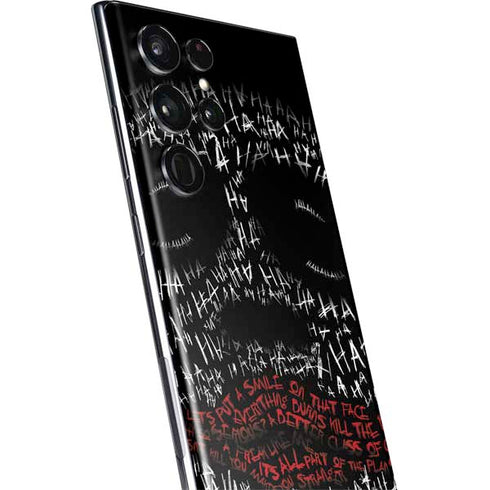 DC Comics The Joker Put a Smile On That Face Galaxy S22 Ultra Skin