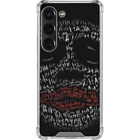 DC Comics The Joker Put a Smile On That Face Galaxy S23 Clear Case