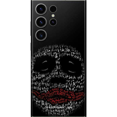 DC Comics The Joker Put a Smile On That Face Galaxy S23 Ultra Skin