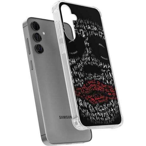 DC Comics The Joker Put a Smile On That Face Galaxy S24 Plus Clear Case