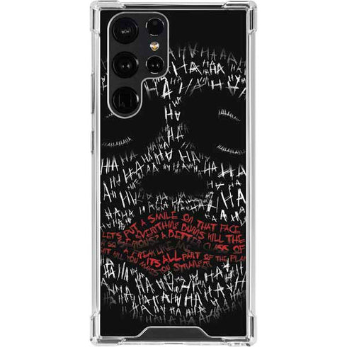 DC Comics The Joker Put a Smile On That Face Galaxy S24 Ultra Clear Case