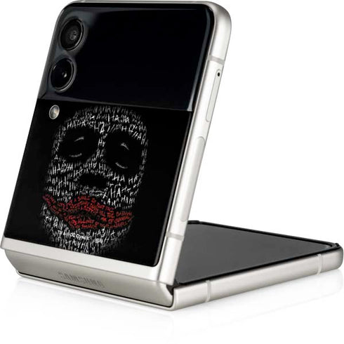 DC Comics The Joker Put a Smile On That Face Galaxy Z Flip4 5G Skin