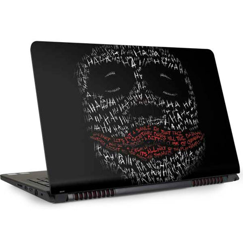 DC Comics The Joker Put a Smile On That Face Dell Inspiron Skin