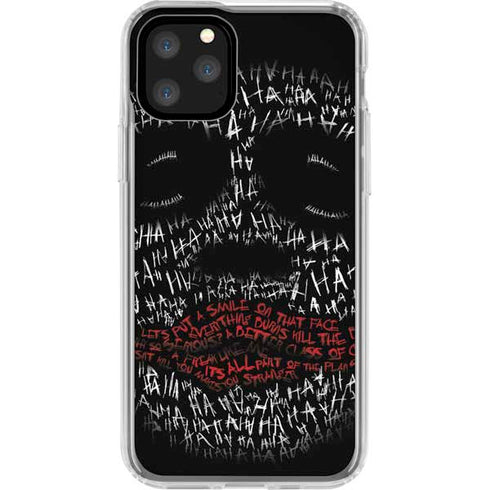 DC Comics The Joker Put a Smile On That Face iPhone 11 Pro Clear Case