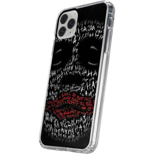 DC Comics The Joker Put a Smile On That Face iPhone 11 Pro Clear Case