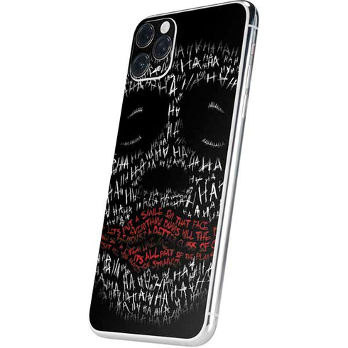 DC Comics The Joker Put a Smile On That Face iPhone 11 Pro Max Skin