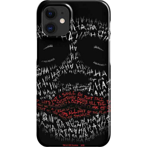 DC Comics The Joker Put a Smile On That Face iPhone 12 Mini Lite Case
