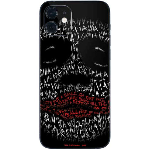 DC Comics The Joker Put a Smile On That Face iPhone 12 Mini Skin