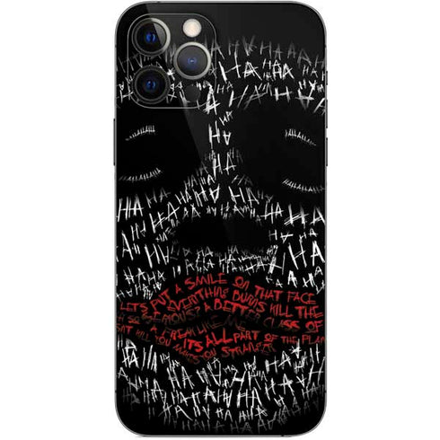 DC Comics The Joker Put a Smile On That Face iPhone 12 Pro Skin