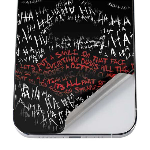 DC Comics The Joker Put a Smile On That Face iPhone 12 Pro Skin