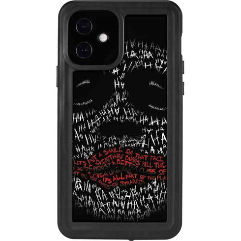 DC Comics The Joker Put a Smile On That Face iPhone 12 Waterproof Case