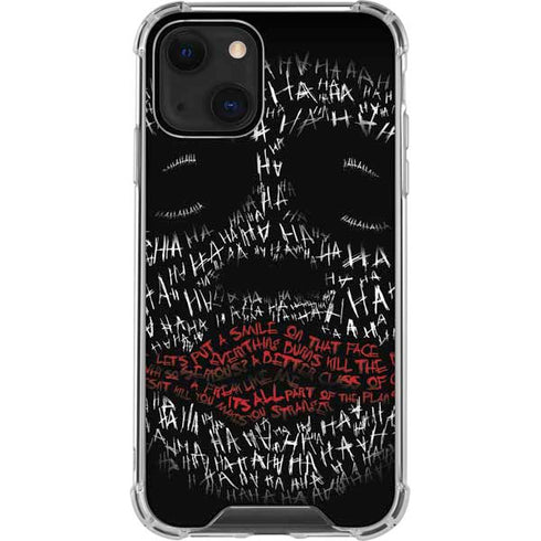 DC Comics The Joker Put a Smile On That Face iPhone 13 Clear Case