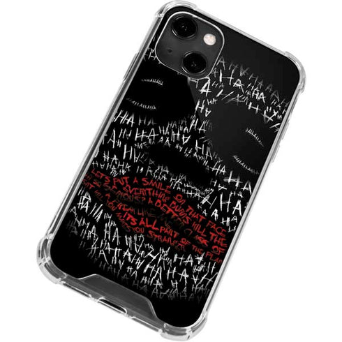 DC Comics The Joker Put a Smile On That Face iPhone 13 Clear Case