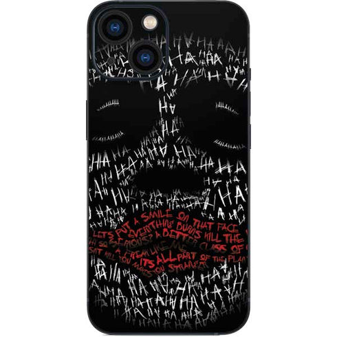 DC Comics The Joker Put a Smile On That Face iPhone 13 Mini Skin