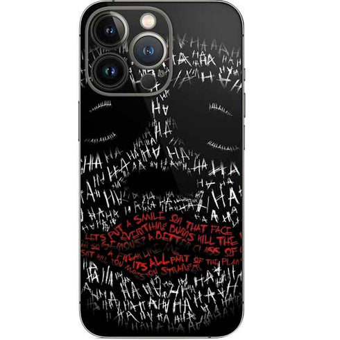 DC Comics The Joker Put a Smile On That Face iPhone 13 Pro Skin
