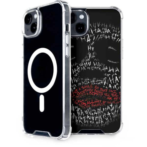 DC Comics The Joker Put a Smile On That Face iPhone 15 MagSafe Case