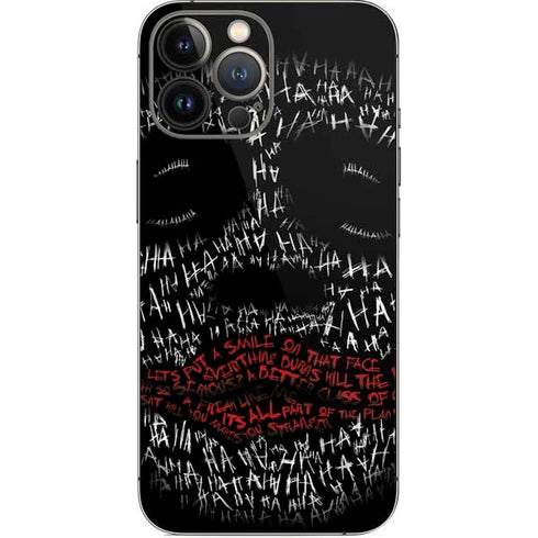 DC Comics The Joker Put a Smile On That Face iPhone 14 Pro Max Skin