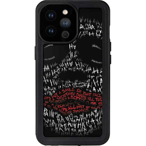 DC Comics The Joker Put a Smile On That Face iPhone 14 Pro Max Waterproof Case