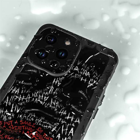 DC Comics The Joker Put a Smile On That Face iPhone 14 Pro Max Waterproof Case