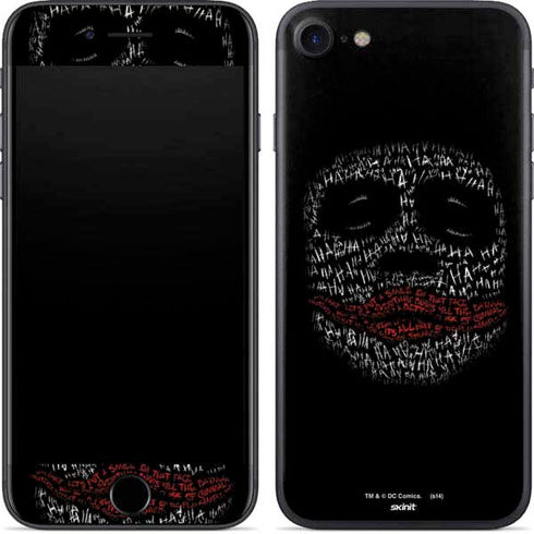 DC Comics The Joker Put a Smile On That Face iPhone 8 Skin