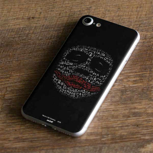 DC Comics The Joker Put a Smile On That Face iPhone 8 Skin