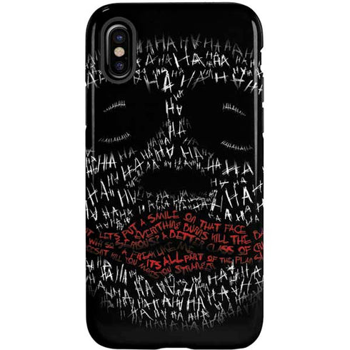 DC Comics The Joker Put a Smile On That Face iPhone XS Pro Case
