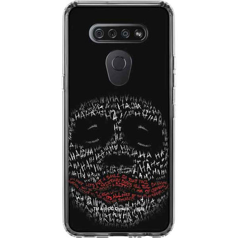 DC Comics The Joker Put a Smile On That Face LG K51/Q51 Clear Case