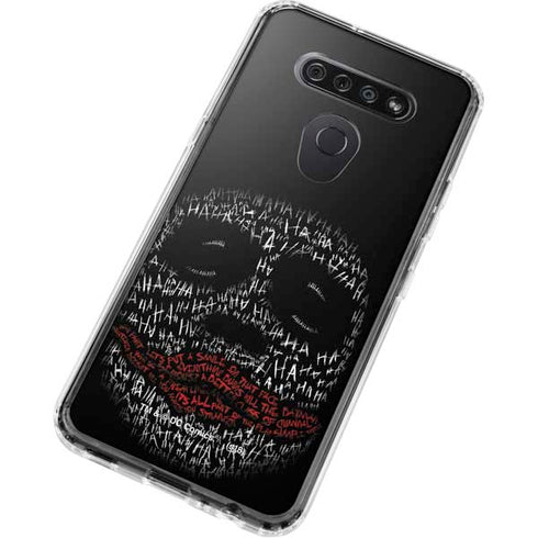 DC Comics The Joker Put a Smile On That Face LG K51/Q51 Clear Case