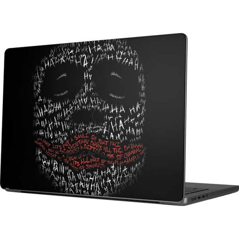 DC Comics The Joker Put a Smile On That Face MacBook Pro 14in (2021-24) Skin